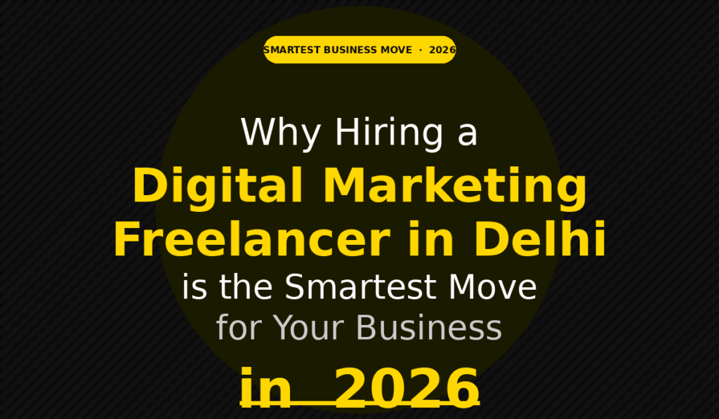 Digital Marketing Freelancer in Delhi