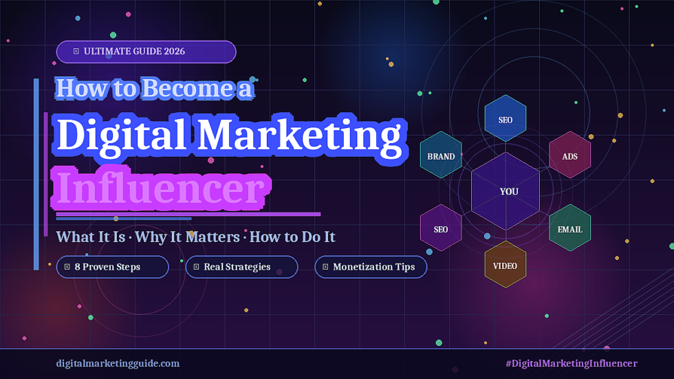Digital Marketing Influencer